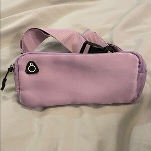 Double zip lavender waist pack funny pack